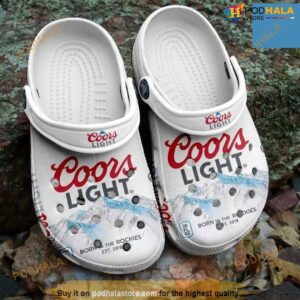 Coors Light Beer Cool Clog Shoes For Lover Crocs Clog Shoes
