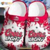 Coors Light Beer Crocs Clog Shoes