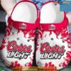 Coors Light Beer Crocs Clog Shoes Cue