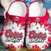 Coors Light Beer Paint Clog Shoes For Lover Crocs Clog Shoes