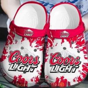 Coors Light Drinking Crocband Clog Shoes