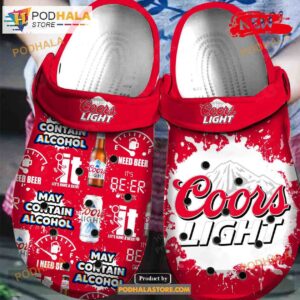 Coors Light Hot Summer Collection For Man and Women Crocs Clog Shoes