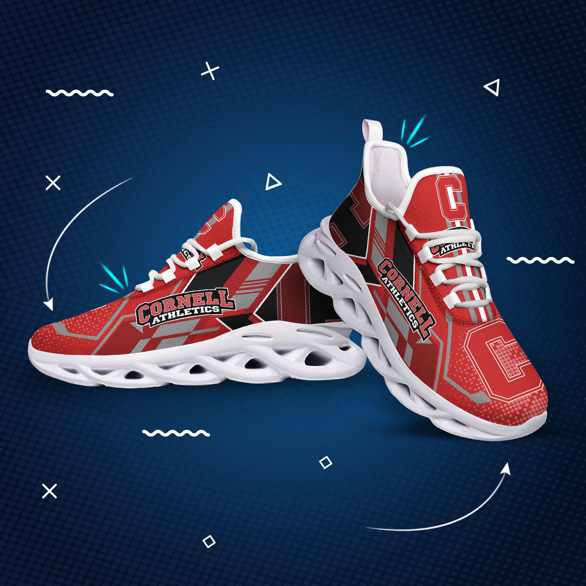 Cornell-Big-Red-Max-Soul-Clunky-Shoes-3