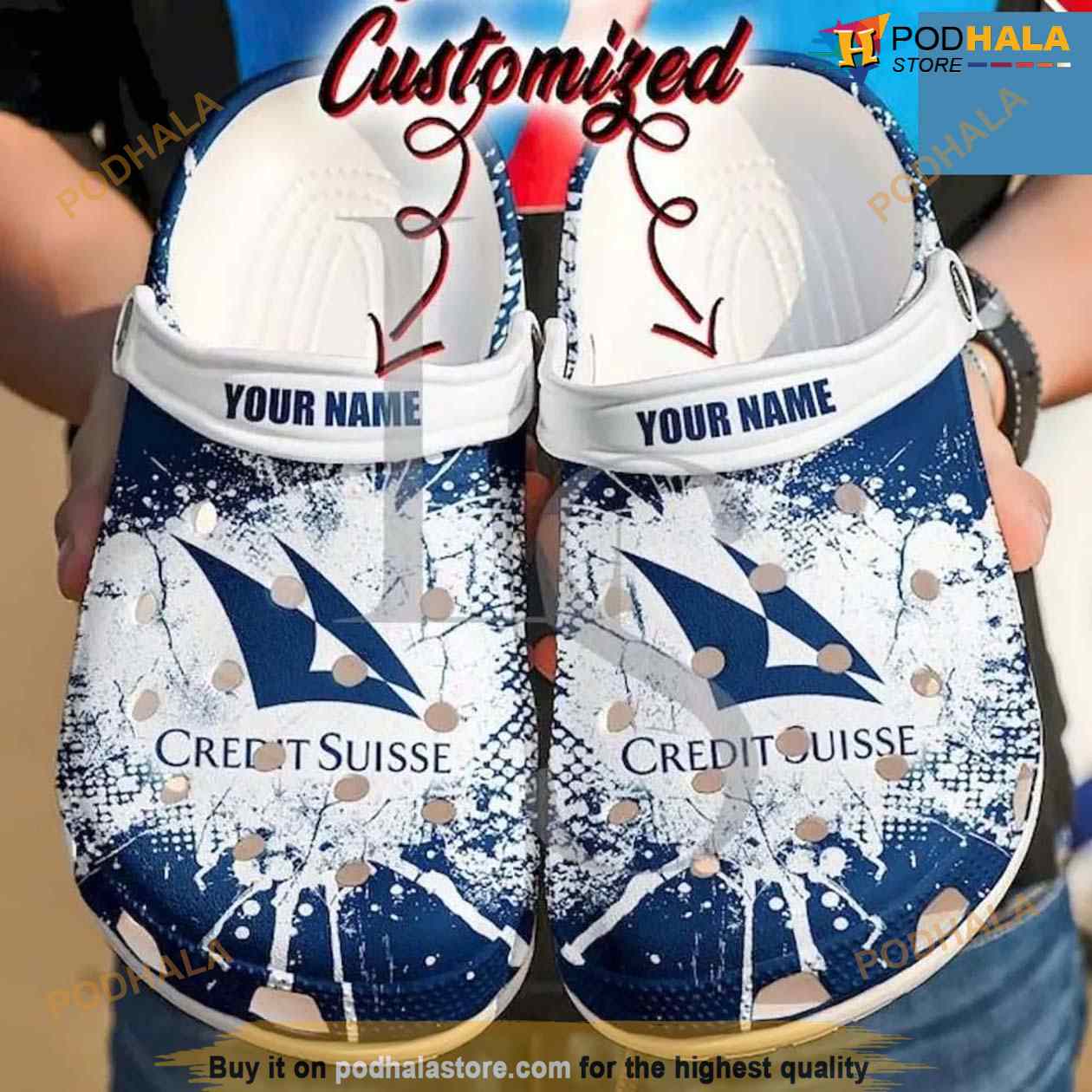 Credit Suisse Crocs Clog Shoes Credit Suisse Crocs Clog Shoes