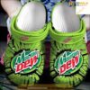 Crocs Shoes Moutain Dew Drink Adults