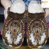 Crocs Shoes Native American Wolf