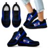 Cross Thread Seamless Beautiful Logo Buffalo Bills Sneakers