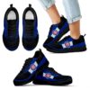 Cross Thread Seamless Beautiful Logo Chicago Cubs Sneakers