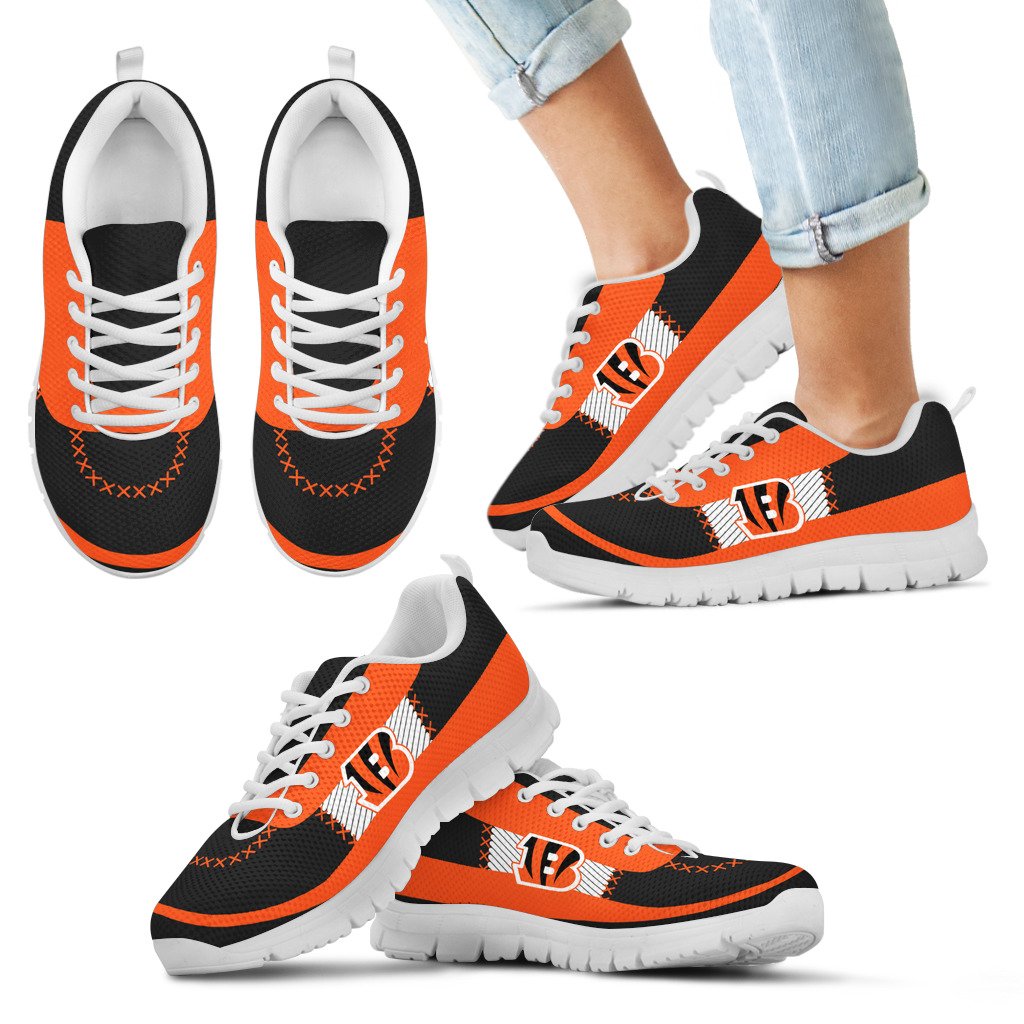 Cross-Thread-Seamless-Beautiful-Logo-Cincinnati-Bengals-Sneakers-1