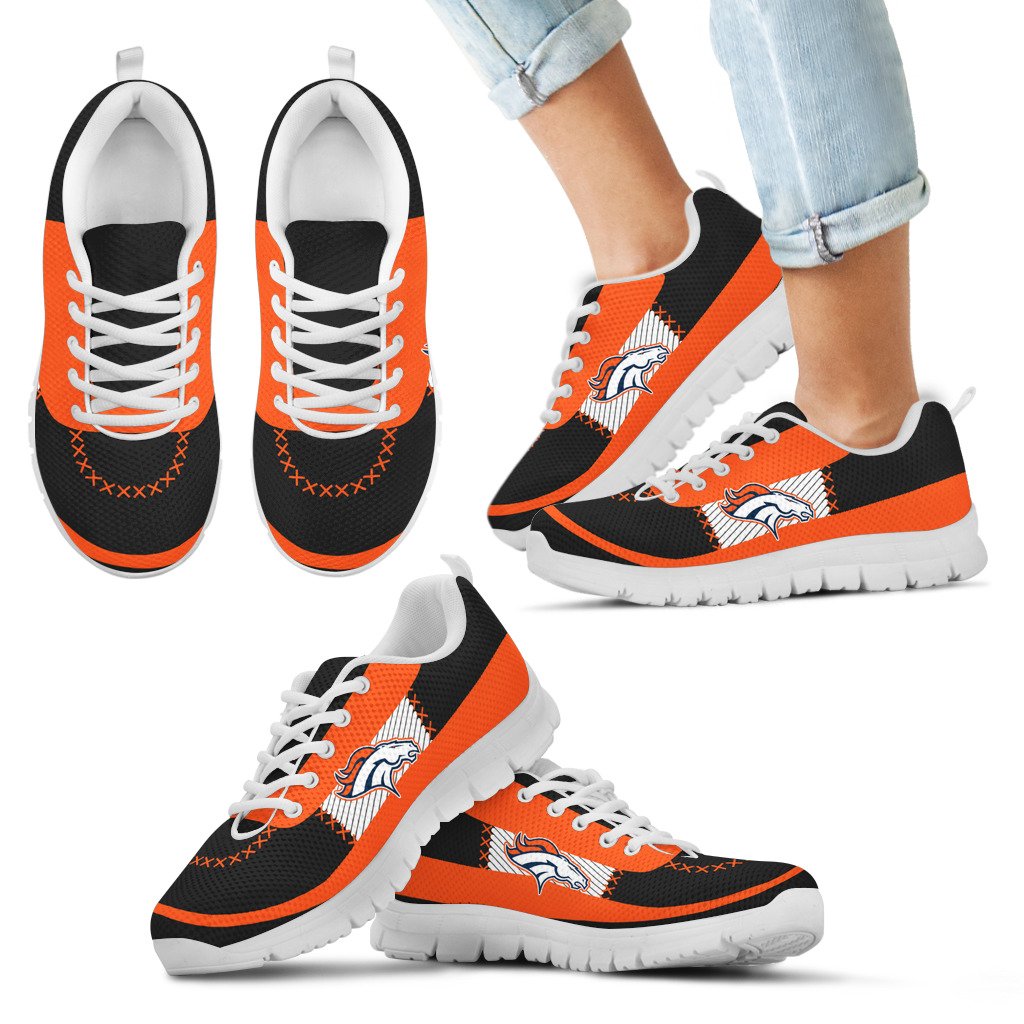 Cross-Thread-Seamless-Beautiful-Logo-Denver-Broncos-Sneakers-1