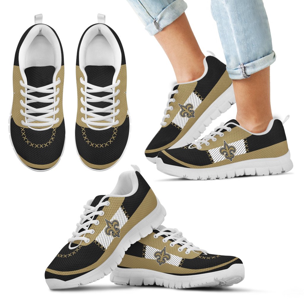 Cross-Thread-Seamless-Beautiful-Logo-New-Orleans-Saints-Sneakers-1