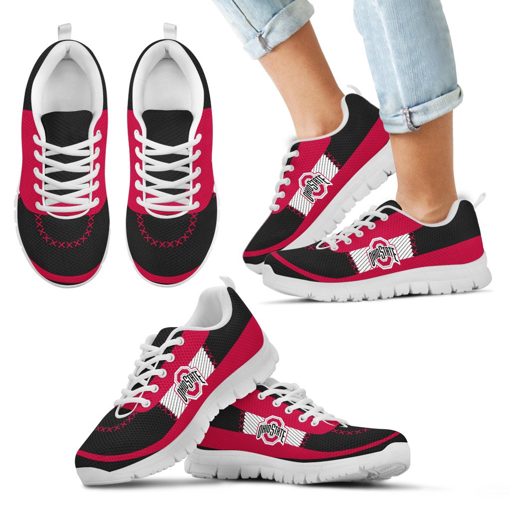 Cross-Thread-Seamless-Beautiful-Logo-Ohio-State-Buckeyes-Sneakers-1