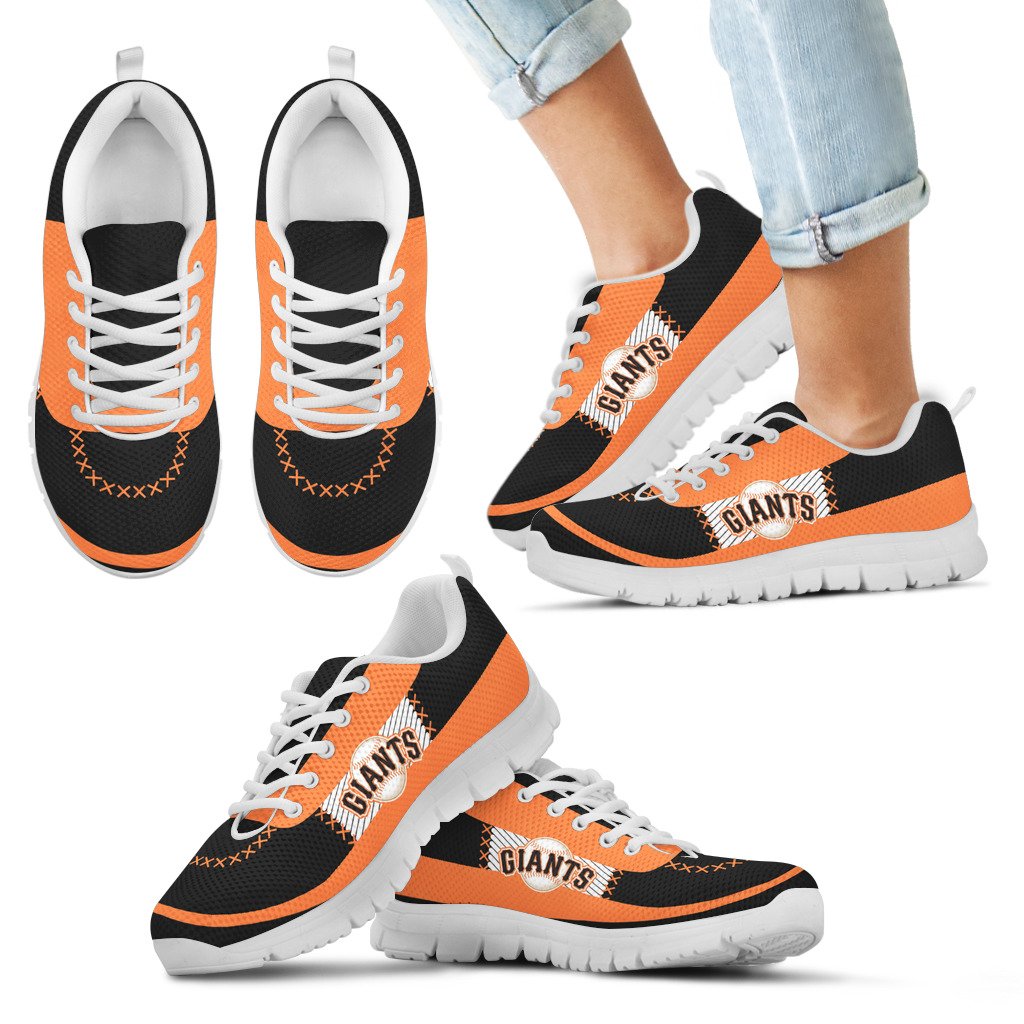 Cross-Thread-Seamless-Beautiful-Logo-San-Francisco-Giants-Sneakers-1