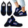 Cross Thread Seamless Beautiful Logo Texas Rangers Sneakers