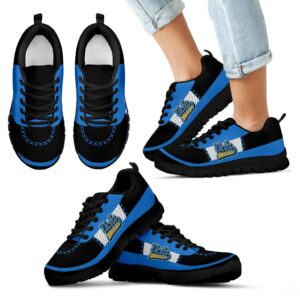 Cross Thread Seamless Beautiful Logo UCLA Bruins Sneakers