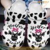 Custom Cow Heifer Please Crocs Clog Shoes