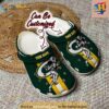 Custom Crocs Green Bay Packers Football Player Clog Shoes