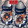 Custom Name Auburn Crocs Gift