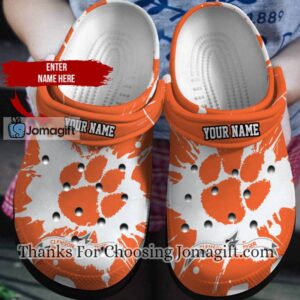 Custom Name Clemson Crocs Gift
