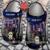Custom Name New York Giants Horror Moviecrocs Gift