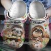 Custom Name Sloth Crocs Gift