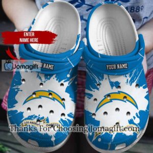 [Custom name] Chargers Crocs Shoes Gift