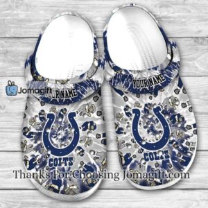 [Custom name] Indianapolis Colts Grateful Dead Crocs Shoes Gift