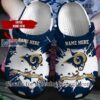 [Custom name] Rams Crocs Crocband Clogs Shoes Gift
