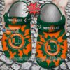 Customized Miami Hurricanes Crocs Gift