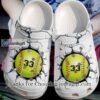 Customized Softball Crocs Gift
