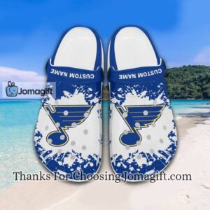 [Customized] St. Louis Blues Crocs Shoes Gift