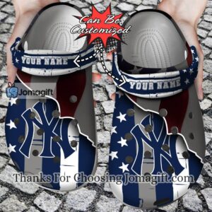 Customized Yankees American Flag Line Crocs Gift