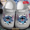 Cute Lilo Stitch Crocs Crocband In Gray Clog Comfortable Water Shoes