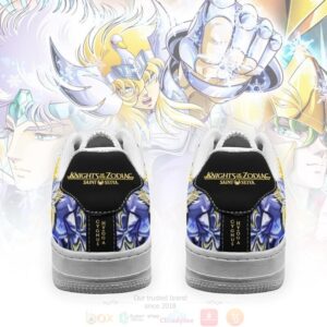 Cygnus Hyoga Uniform Saint Seiya Anime Air Force Shoes
