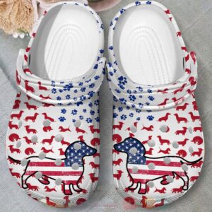 Dachshund Lovers Crocband Crocs Clog Shoes