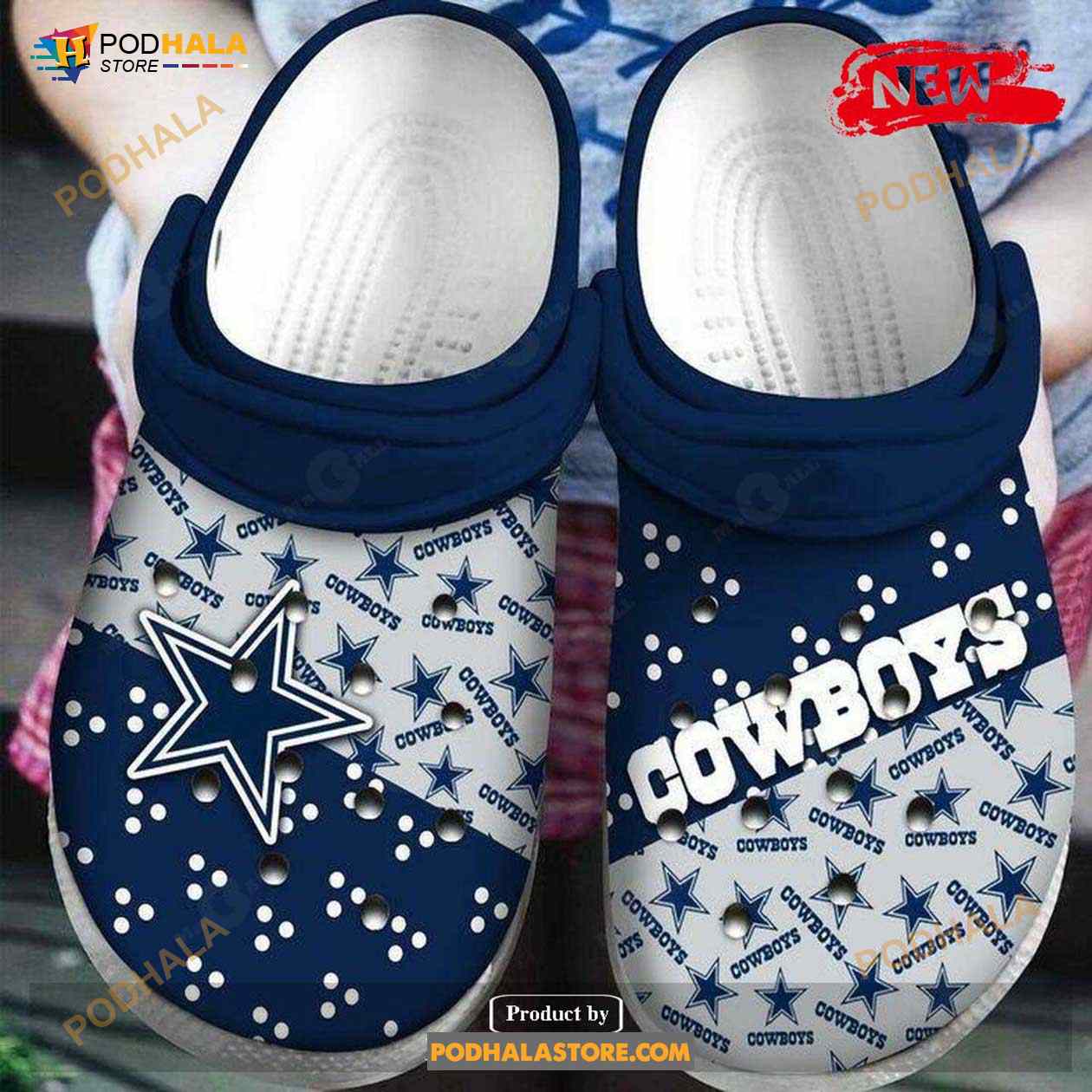 Dallas Cowboys Hot Summer For Man Women Crocs Crocs Crocband Clogs Shoes Dallas Cowboys Hot Summer For Man Women Crocs Crocs Crocband Clogs Shoes