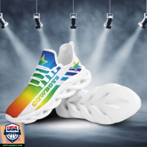 Dallas Cowboys Lgbt Custom Name Max Soul Shoes