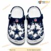 Dallas Cowboys Navy Crocsband Clog Comfortable Water Shoes