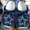 Dallas Cowboys Team NFL Adults Crocs Crocband Clog Shoes For Men Women