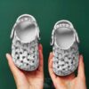 Dalmatian White Crocband Crocs Clog Shoes