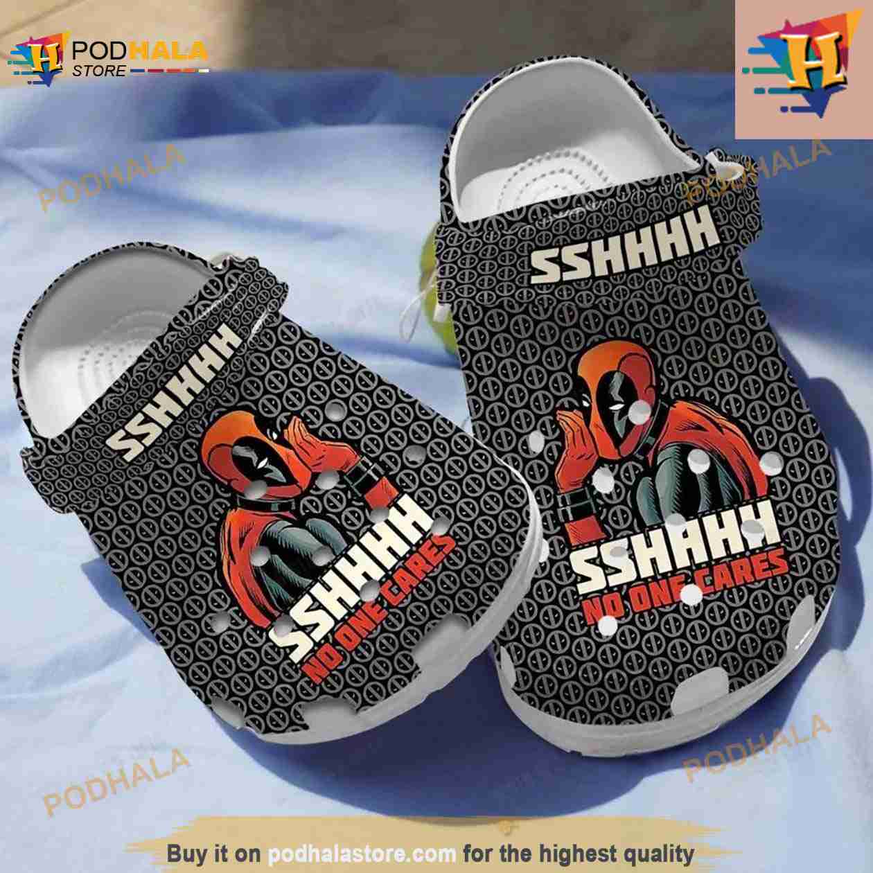 Deadpool Triple Classic Crocs Clog Shoes Deadpool Triple Classic Crocs Clog Shoes