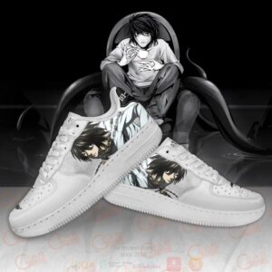 Death Note L Lawliet Anime Air Force Shoes