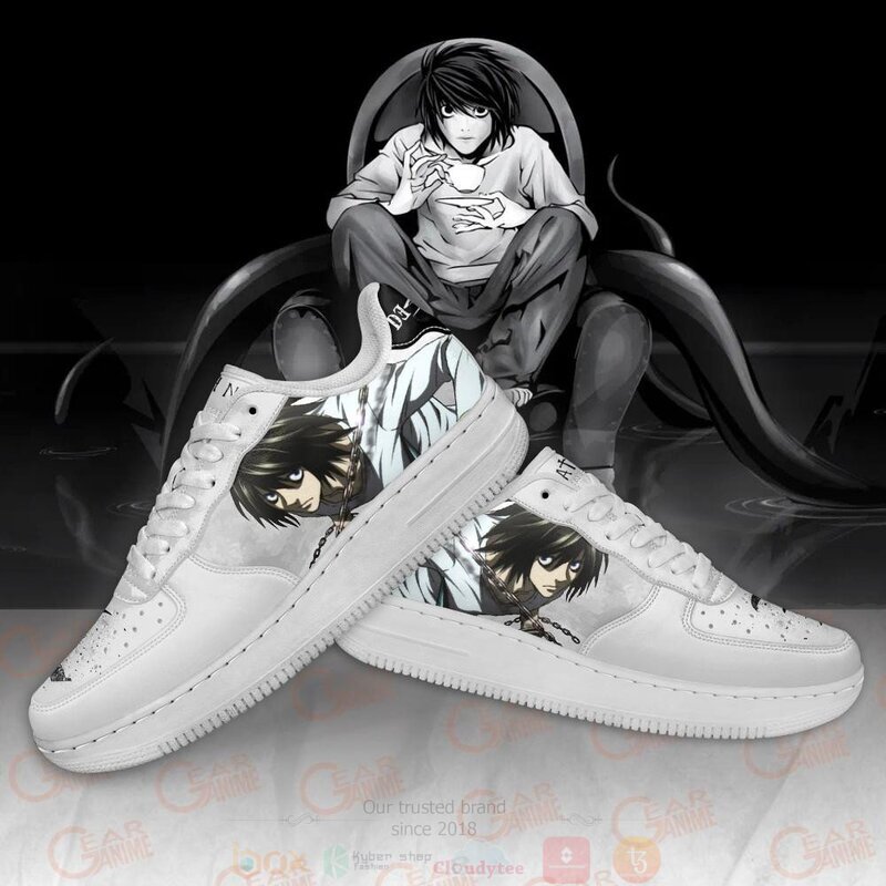 Death Note L Lawliet Anime Air Force Shoes Death Note L Lawliet Anime Air Force Shoes