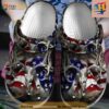 Deer Hunter America Flag Clog Crocs Clog Shoes