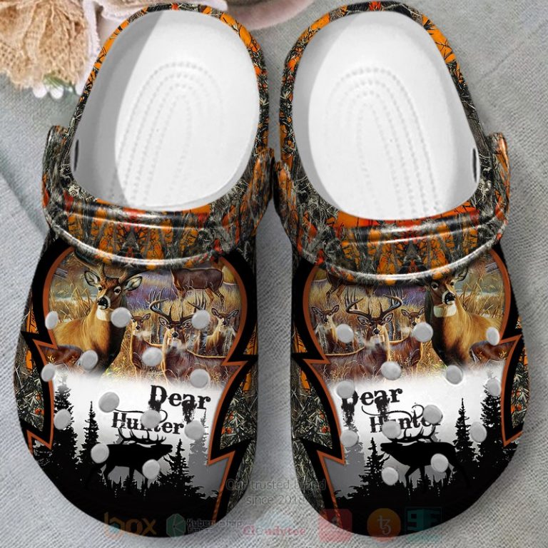 Deer-Hunting-For-Man-Crocband-Crocs-Clog-Shoes-3