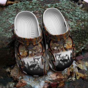 Deer Hunting For Man Crocband Crocs Clog Shoes