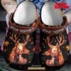 Deer Walking Through Forest Autumn Birthday Gift Crocs Clogs Shoes