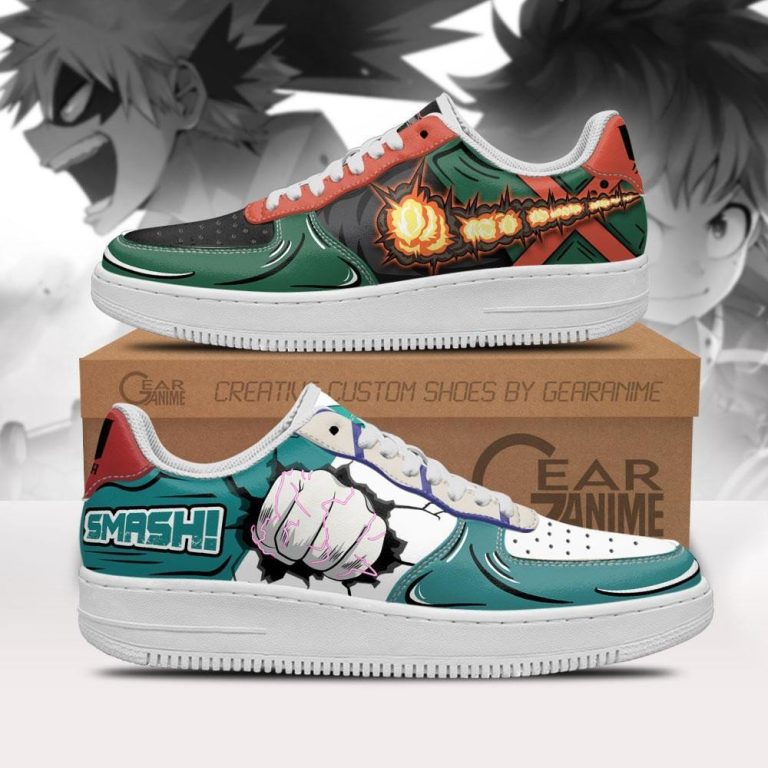 Deku-And-Bakugo-My-Hero-Academia-Anime-Air-Force-Shoes-1