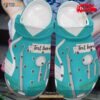 Dentist Classic Whitesole Dentist Uniform For Man Women Crocs Clog Shoes