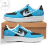 Depeche Mode Light Blue And Black Air Force 1 Shoes
